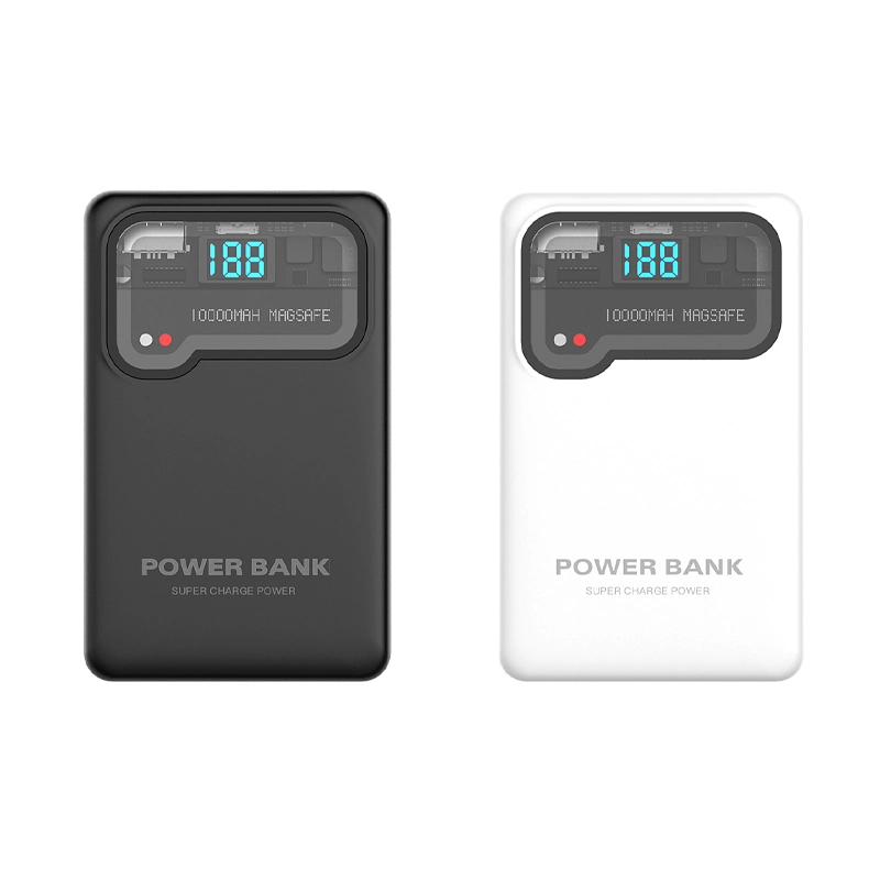 Magnetic Wireless Power Bank Transparent Magsafe 10000mAh Power Bank