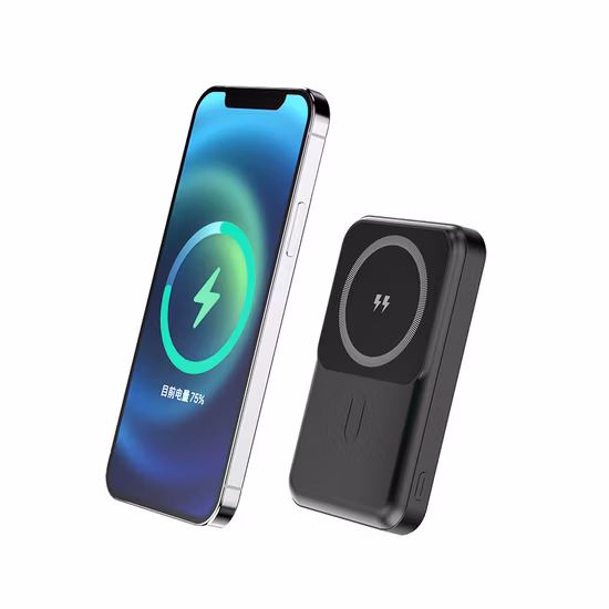 Оптовая продажа OEM Power Bank Mini Magsafe 15 Вт с быстрой зарядкой, 10000 мАч USB-зарядное устройство